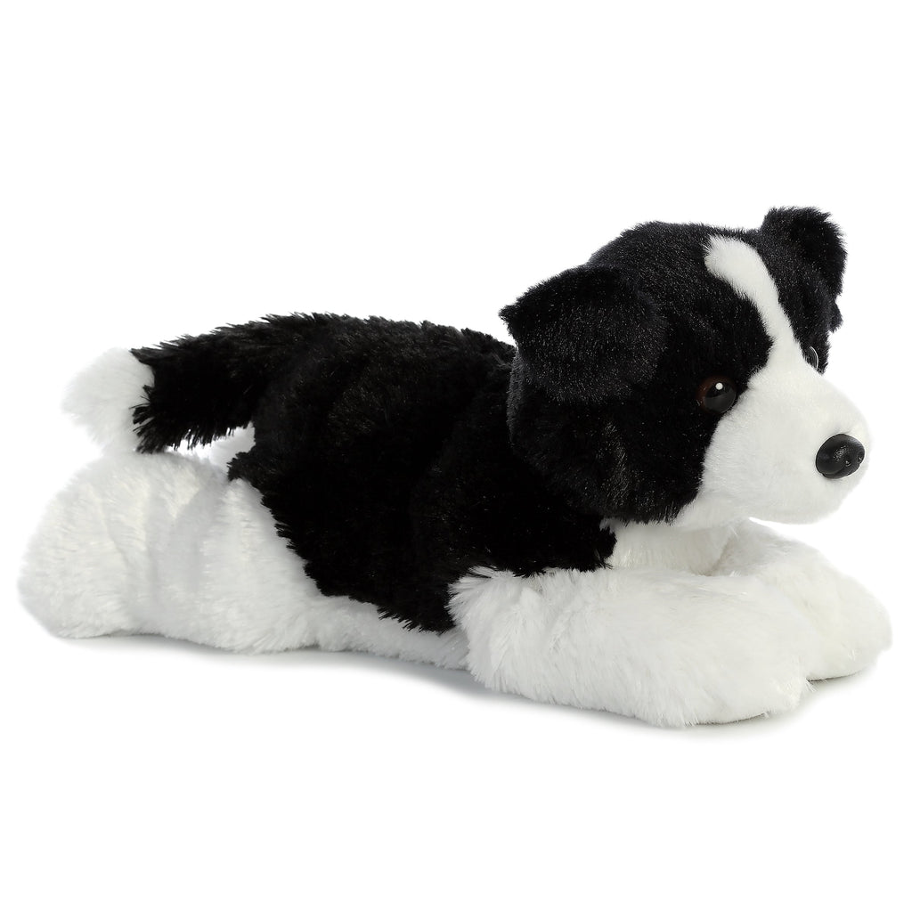 Aurora Flopsie Border Collie 12 inch Plush Stuffed Animal Toy