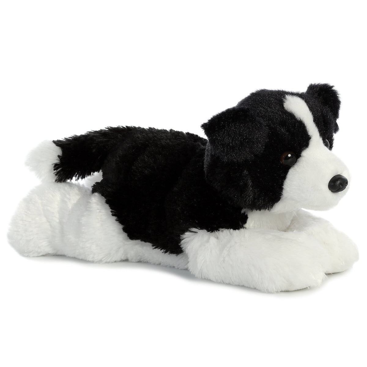 Aurora Flopsie Border Collie 12 inch Plush Stuffed Animal Toy