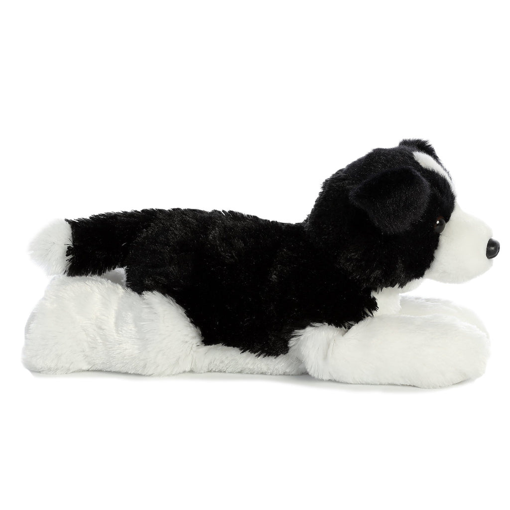 Aurora Flopsie Border Collie 12 inch Plush Stuffed Animal Toy