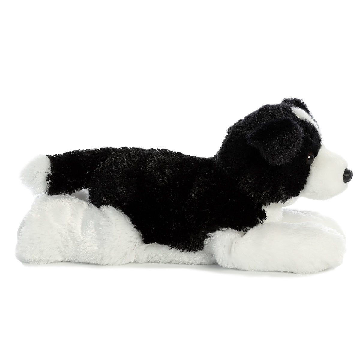 Aurora Flopsie Border Collie 12 inch Plush Stuffed Animal Toy