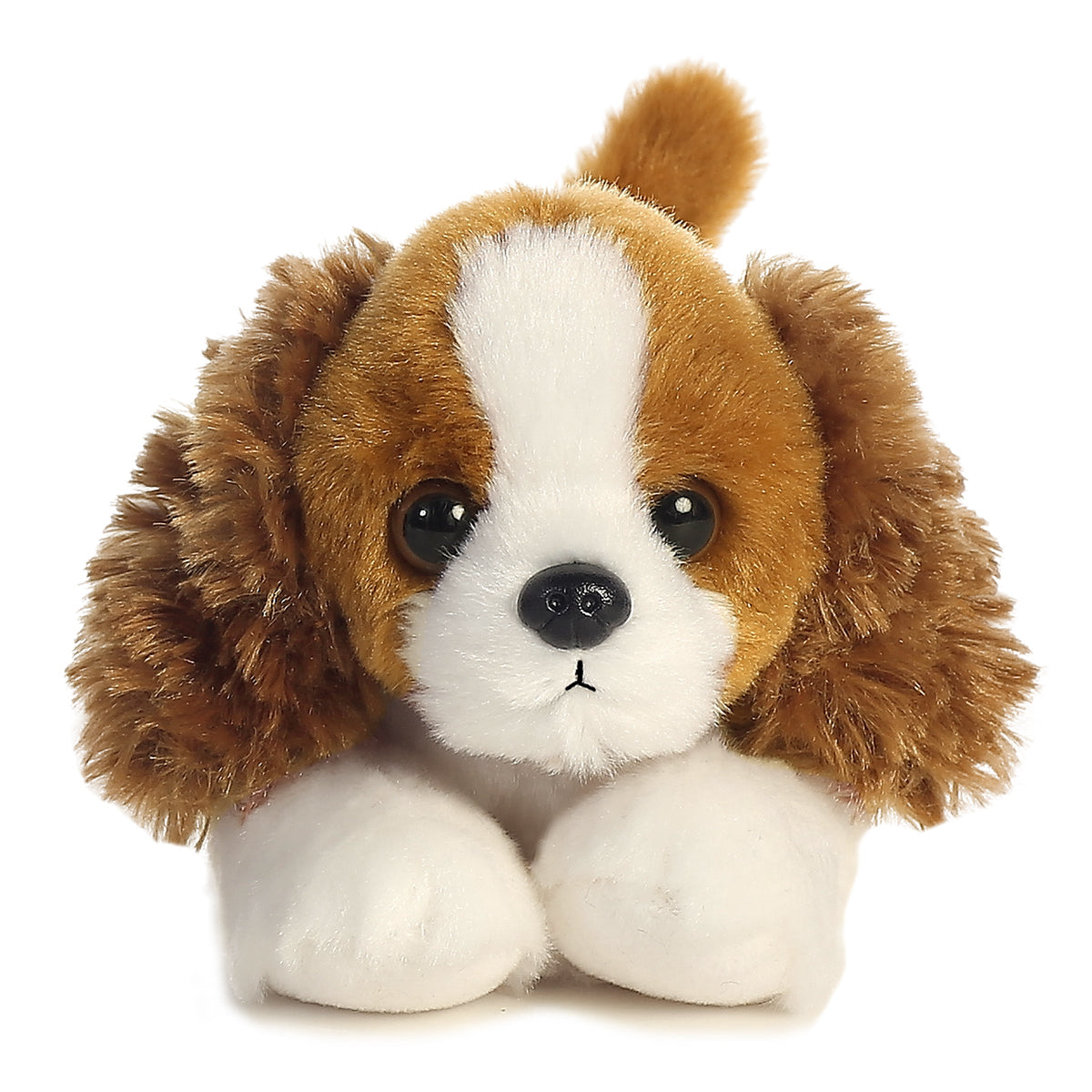 Aurora Mini Flopsie Charles Cavalier Spaniel 8 inch plush stuffed animal