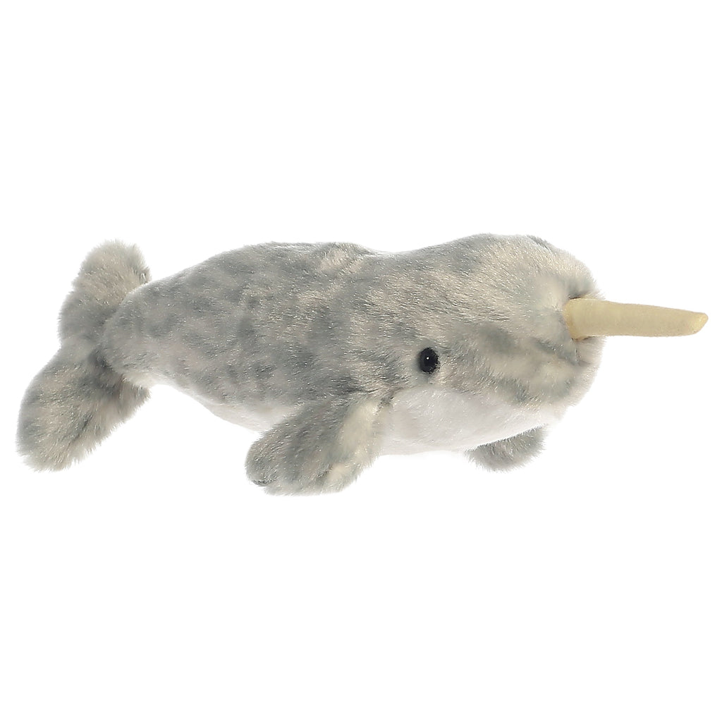 Aurora Mini Flopsie Narwhal 8 inch plush stuffed animal