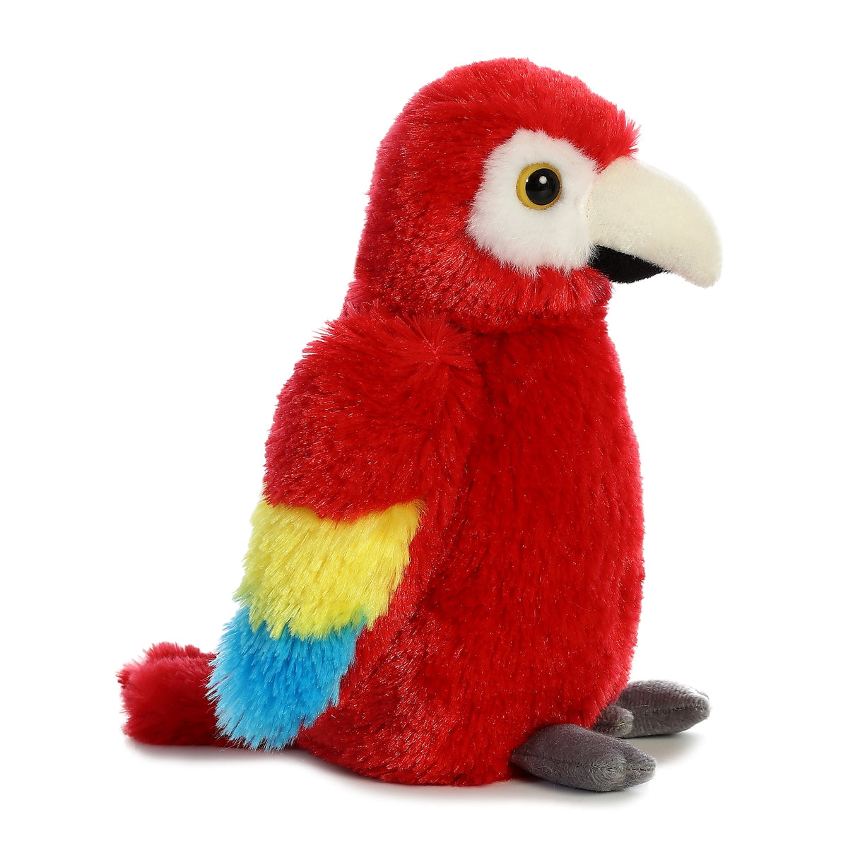 Aurora Mini Flopsie Scarlet Macaw 8 inch Plush Stuffed Animal Toy