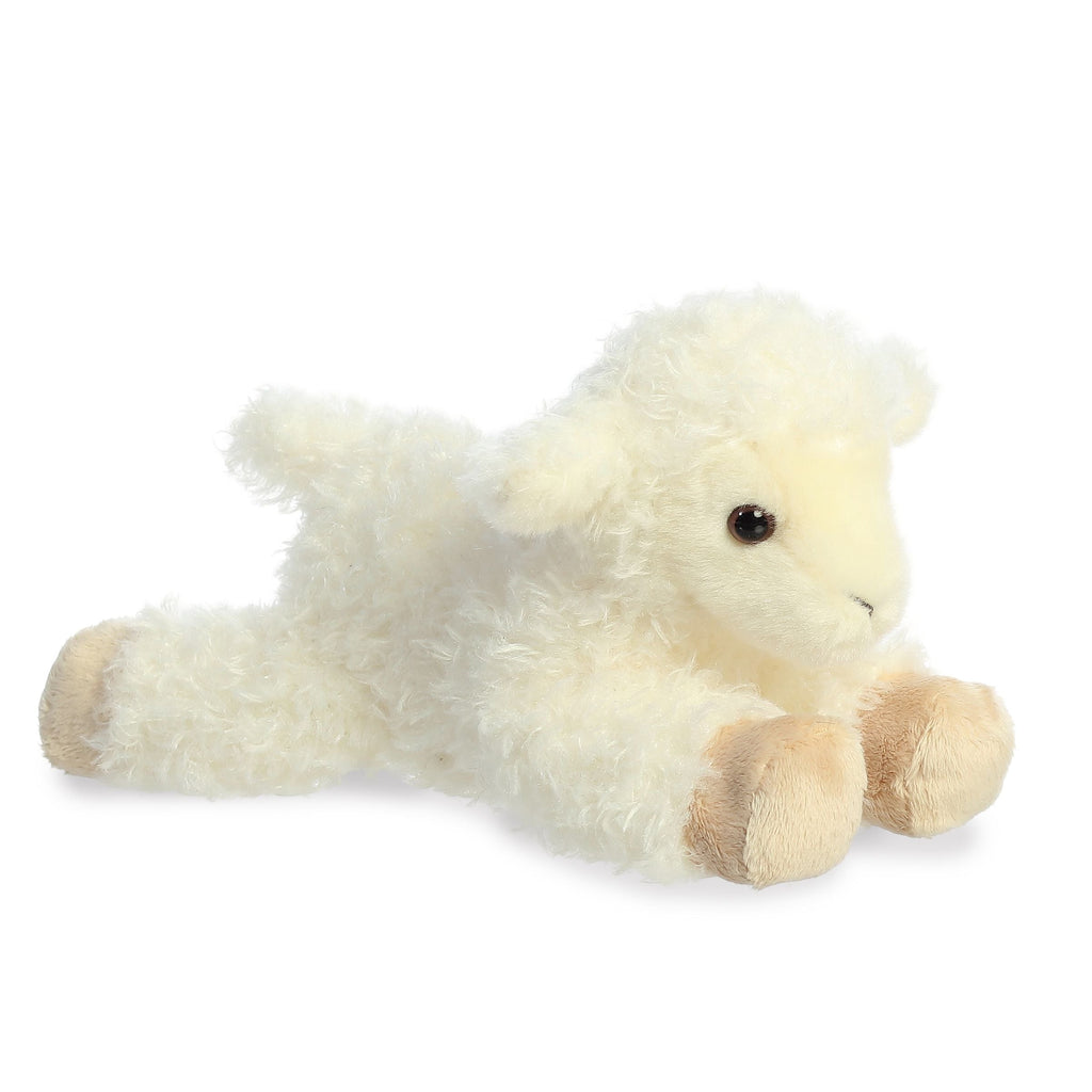 Aurora Mini Flopsie Luna Lamb 8 inch Plush Stuffed Animal Toy