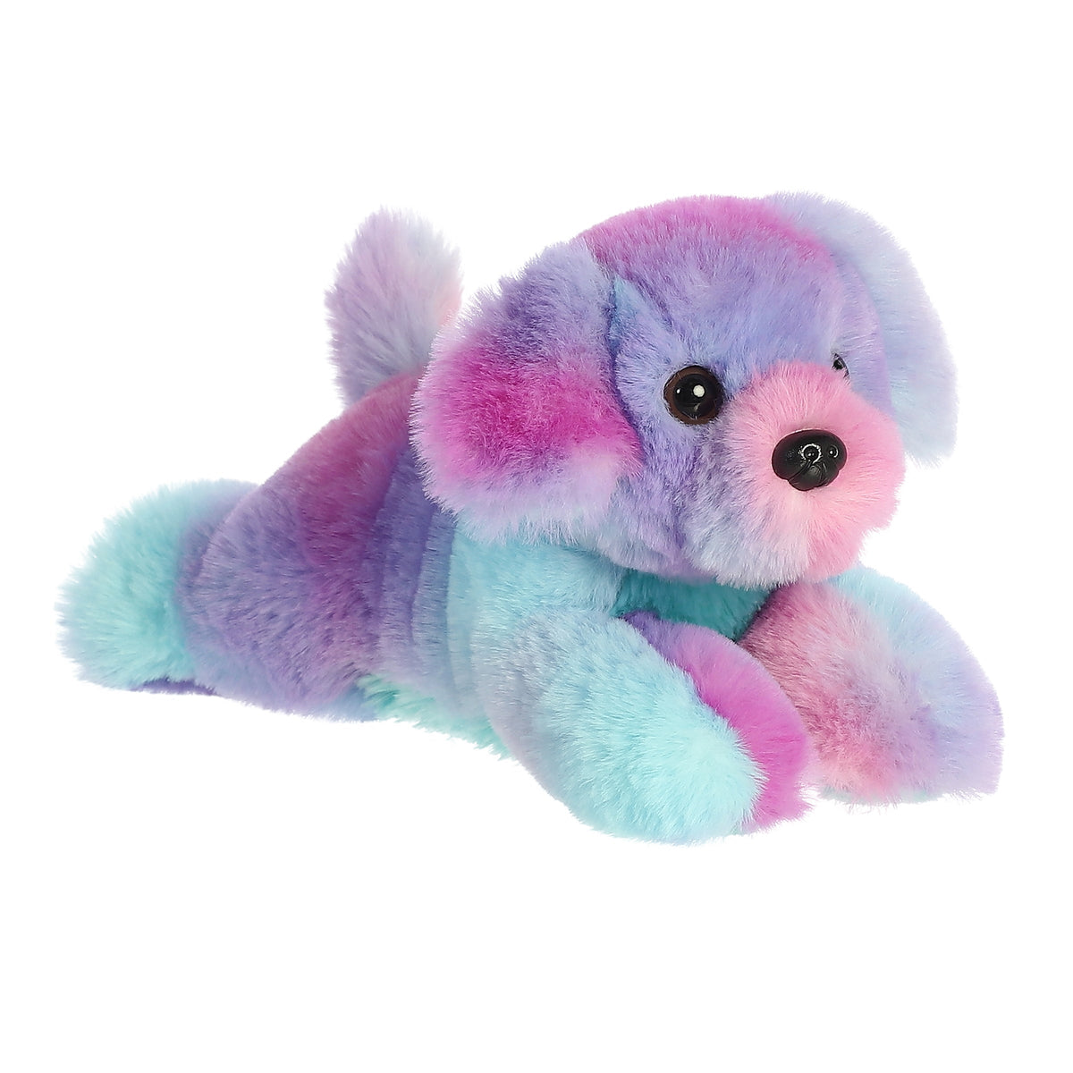 Aurora Mini Flopsie Rainbow Puppy 8 inch Plush Stuffed Animal Toy