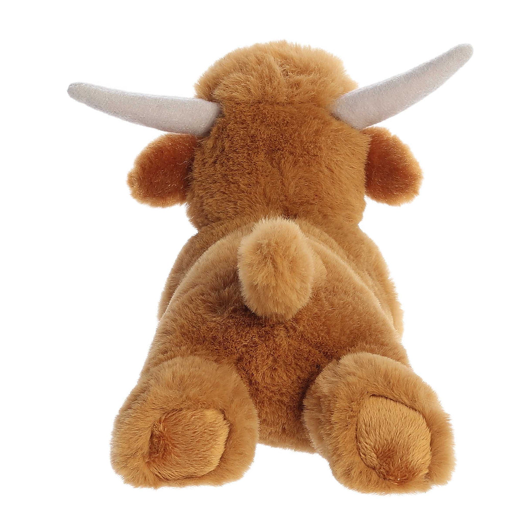 Aurora Mini Flopsie Highland Cow 8 inch plush stuffed animal