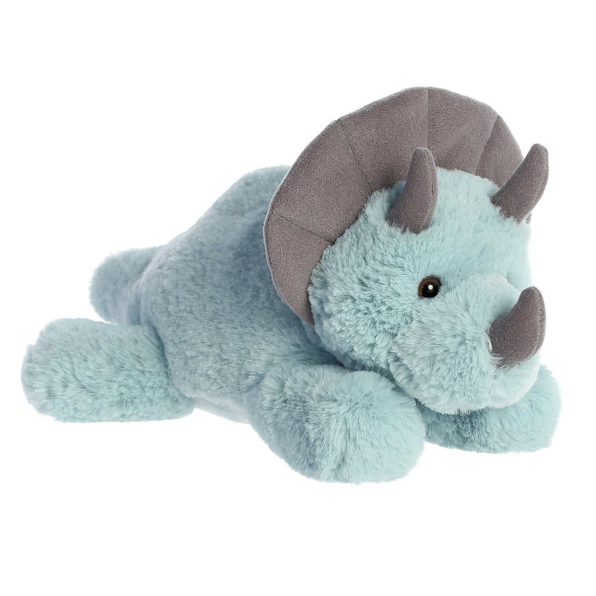 Aurora Flopsie Triceratops 12 inch Plush Stuffed Animal Toy