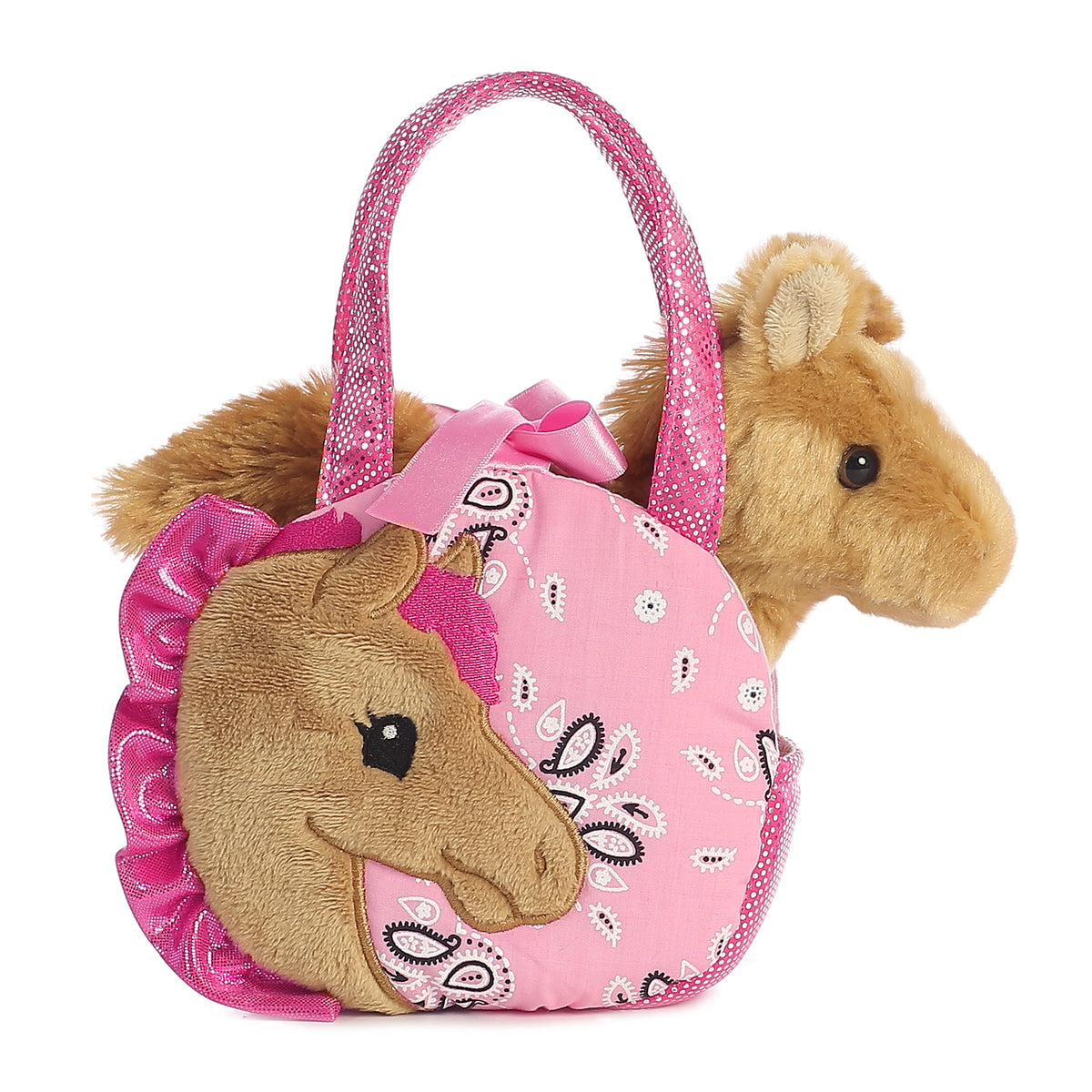 Aurora Fancy Pals Pretty Pony 5.5 inch Plush Stuffed Animal Toy