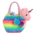 Aurora Fancy Pals Rainbow Unicorn 7 inch Plush Stuffed Animal Toy