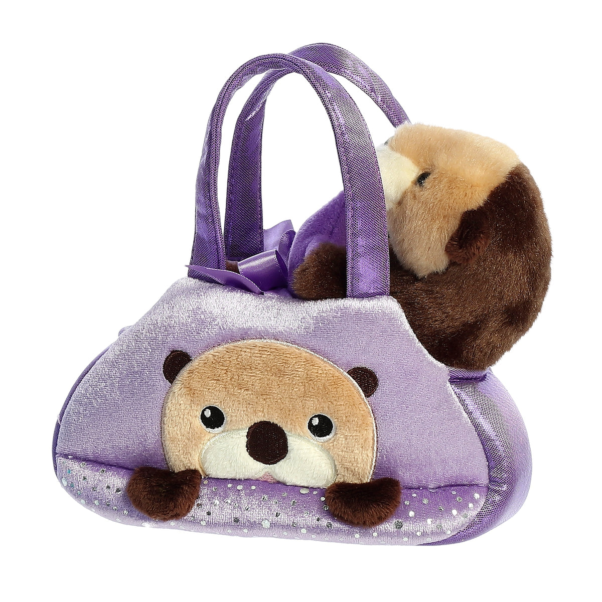 Aurora Fancy Pals Peek-A-Boo Otter 7 inch Plush Stuffed Animal Toy