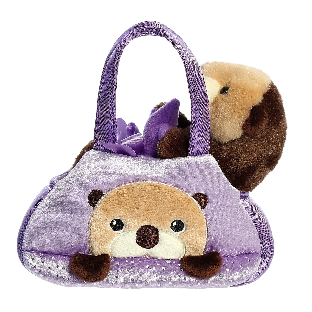 Aurora Fancy Pals Peek-A-Boo Otter 7 inch Plush Stuffed Animal Toy