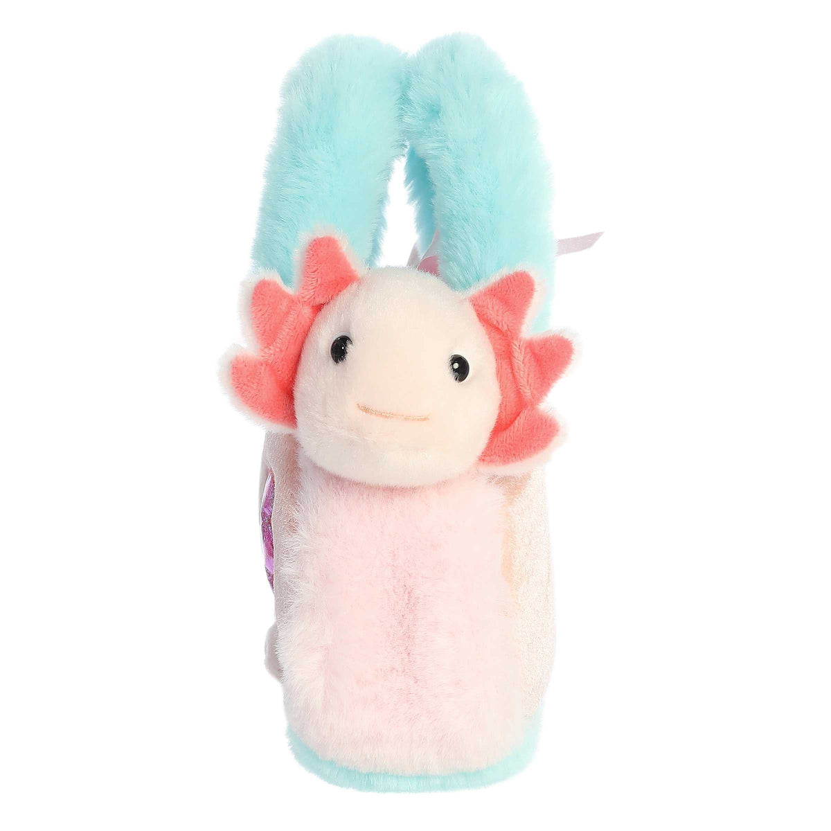 Aurora Fancy Pals Peek-A-Boo Axolotl 7.5 inch Plush Stuffed Animal Toy