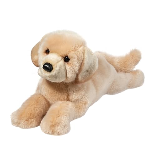 Douglas Cuddle Lettie DLux Yellow Lab 22" Plush Stuffed Animal Toy #2411