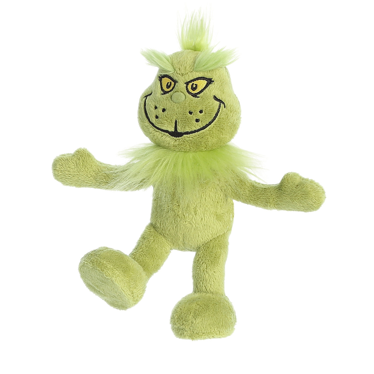 Aurora Whimsical Dr. Seuss Grinch Armature Plush Stuffed Animal Toy 7" #15229