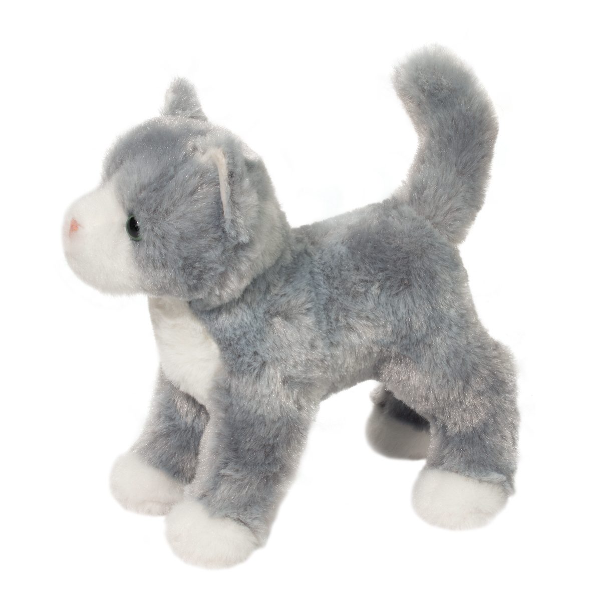 Douglas Cuddle Scatter Gray Cat 8" Plush Stuffed Animal Toy #4023