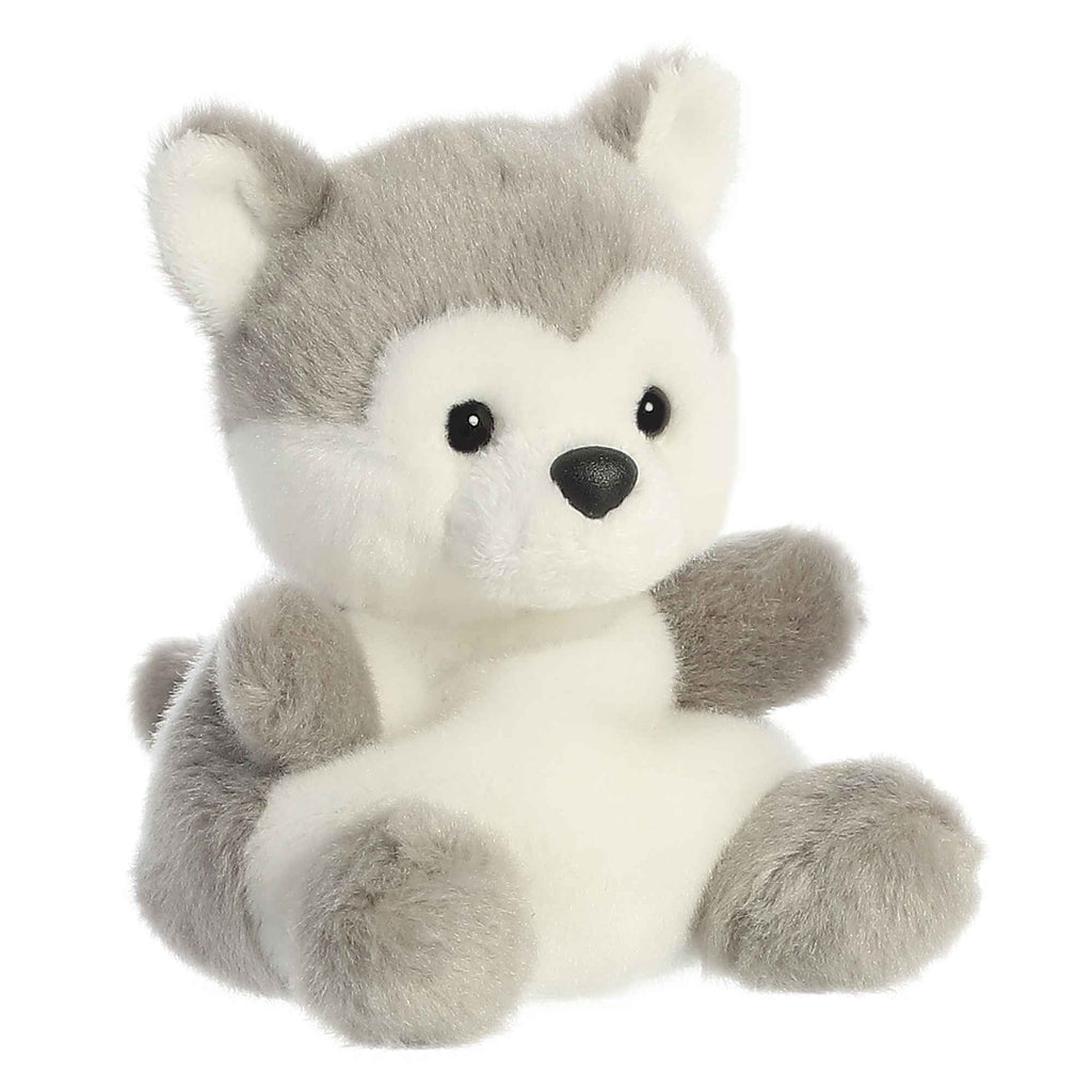 Busky Husky Palm Pals plush view 2