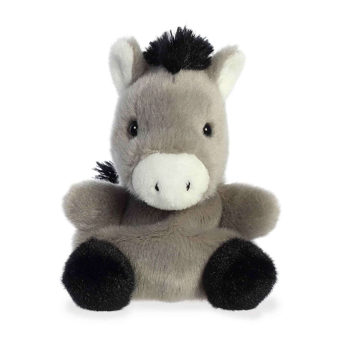Aurora Palm Pals Eli Donkey 5 inch Plush Stuffed Animal Toy #33529