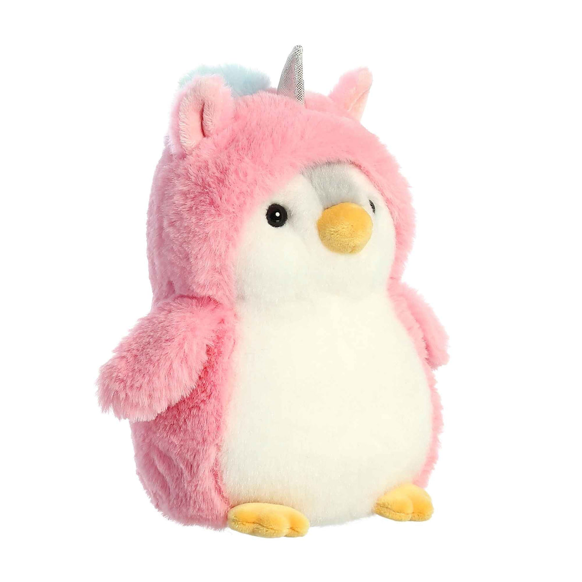 Aurora PomPom Penguin Pompom Unicorn 7 inch Plush Stuffed Animal Toy