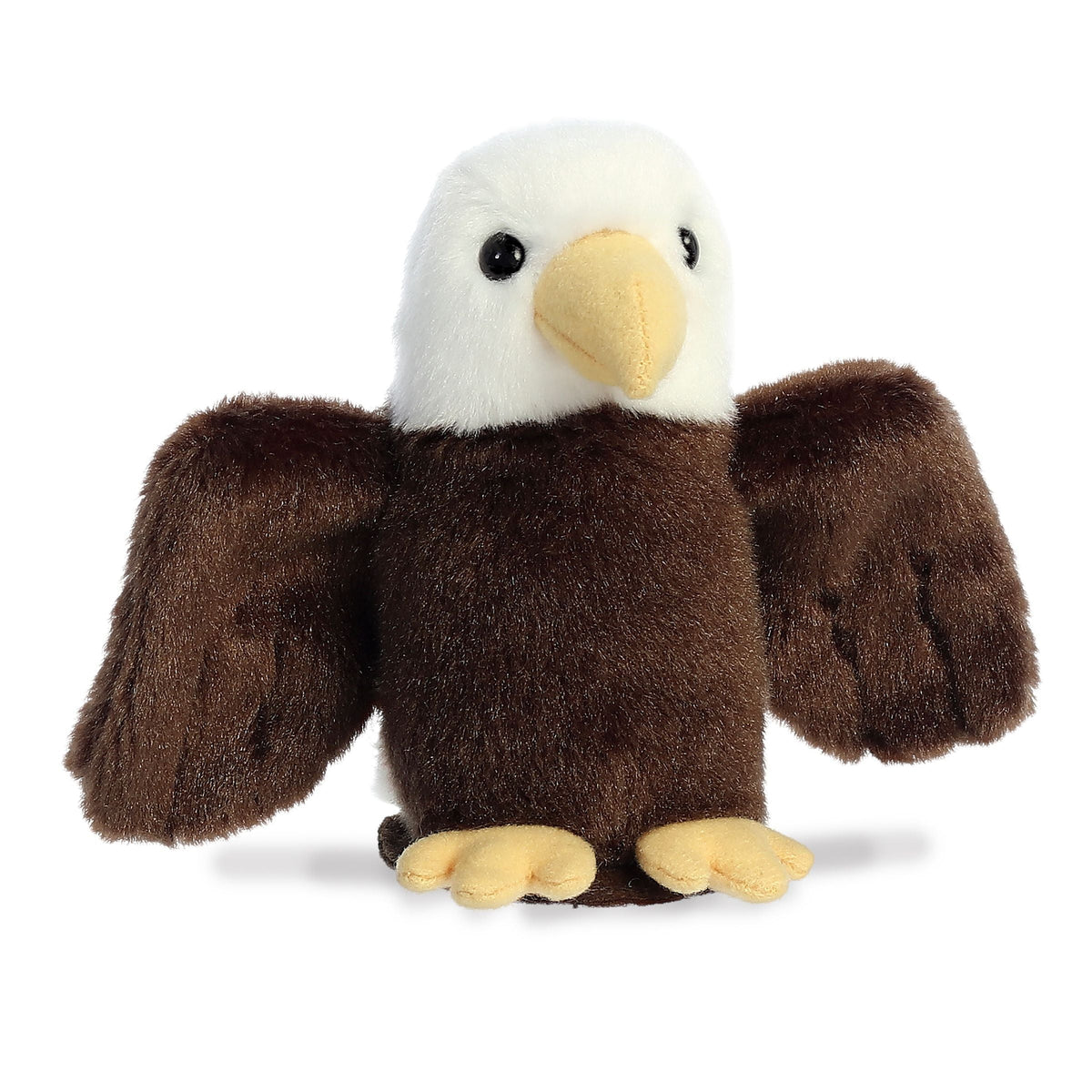 Aurora Shoulderkins Orion Eagle 4.5 inch Plush Stuffed Animal Toy