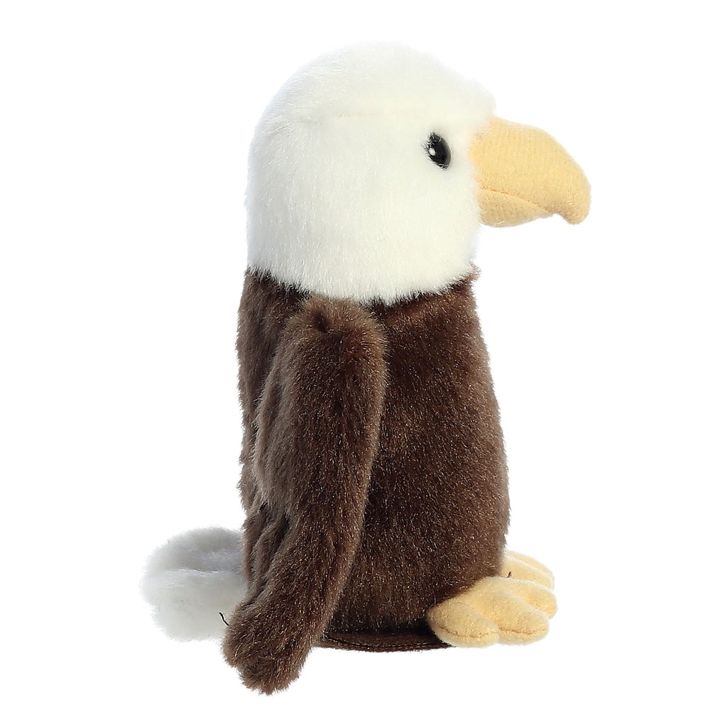 Aurora Shoulderkins Orion Eagle 4.5 inch Plush Stuffed Animal Toy
