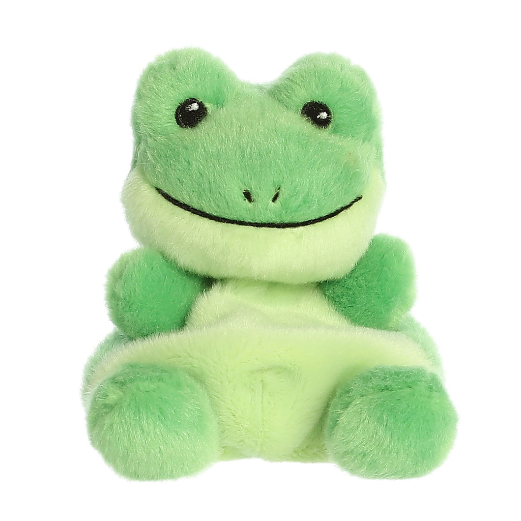 Aurora Palm Pals Ribbits Frog 5 inch Plush Stuffed Animal Toy