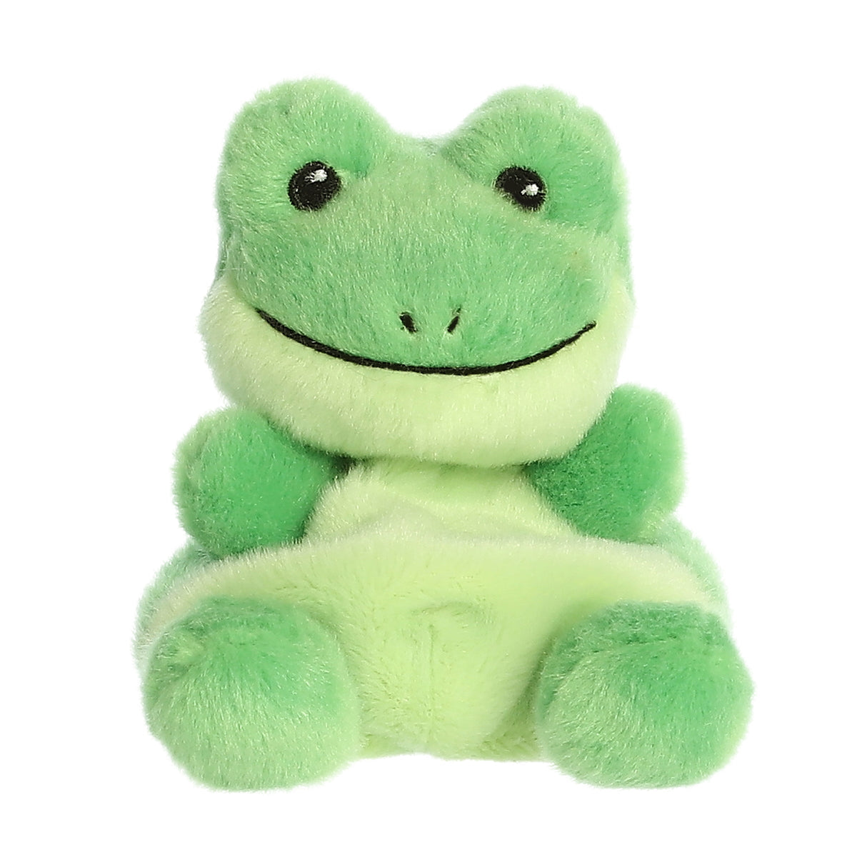 Aurora Palm Pals Ribbits Frog 5 inch Plush Stuffed Animal Toy