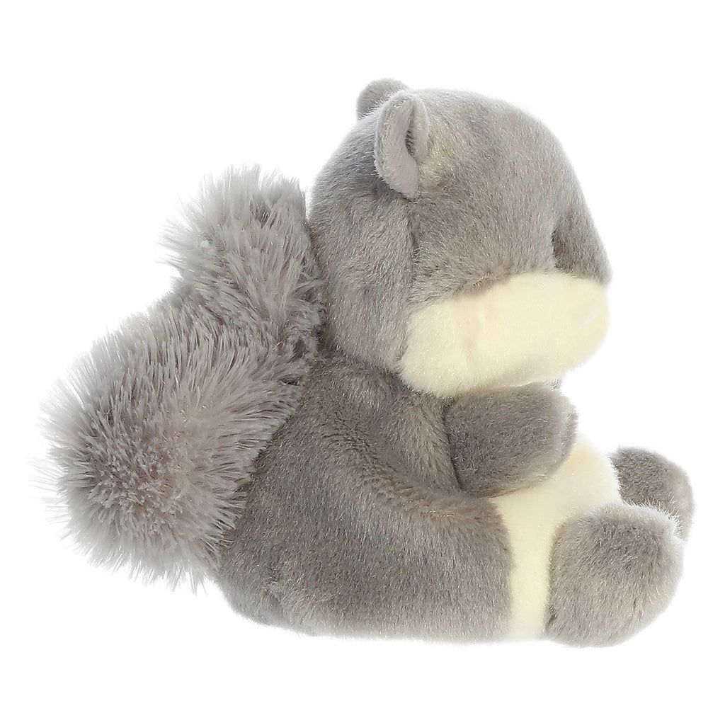 Aurora Palm Pals Gus Grey Squirrel 5 inch Plush Stuffed Animal Toy