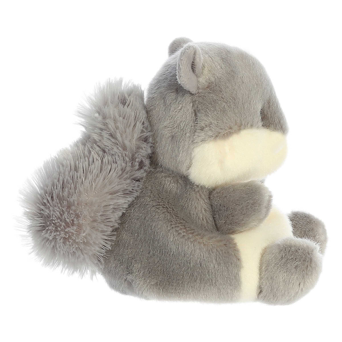 Aurora Palm Pals Gus Grey Squirrel 5 inch Plush Stuffed Animal Toy