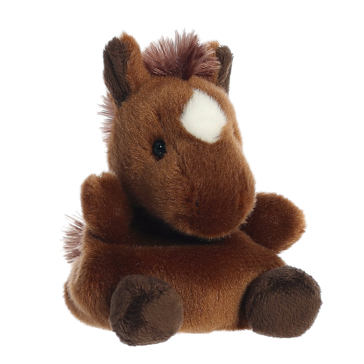 Truffle Brown Horse Palm Pals plush view 2