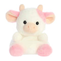 Aurora Palm Pals Belle Strawberry Cow 5 inch Plush Stuffed Animal Toy