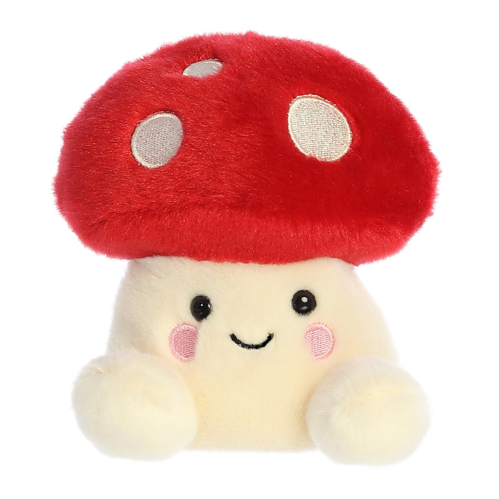 Aurora Palm Pals Amanita Mushroom 5 inch Plush Stuffed Animal Toy #33767