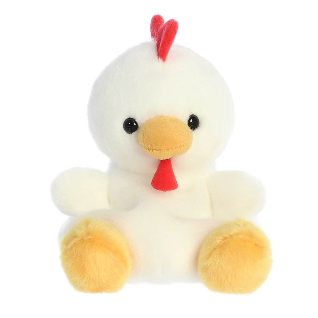 Aurora Palm Pals Cooper Chicken 5 inch Plush Stuffed Animal Toy #33795