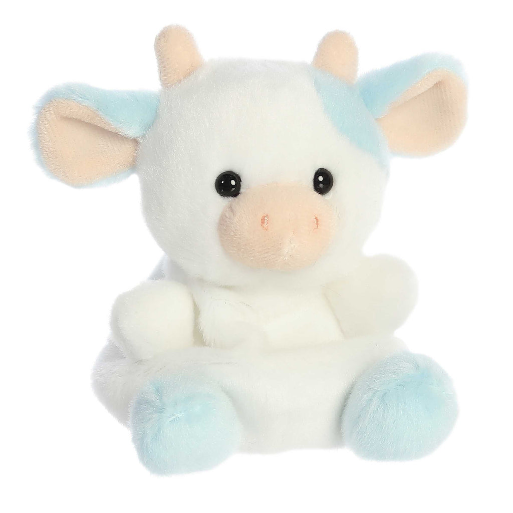 Skyla Blueberry Cow Palm Pals plush view 2