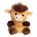 Aurora Palm Pals Hubert Highland Cow 5 inch Plush Stuffed Animal Toy #33851