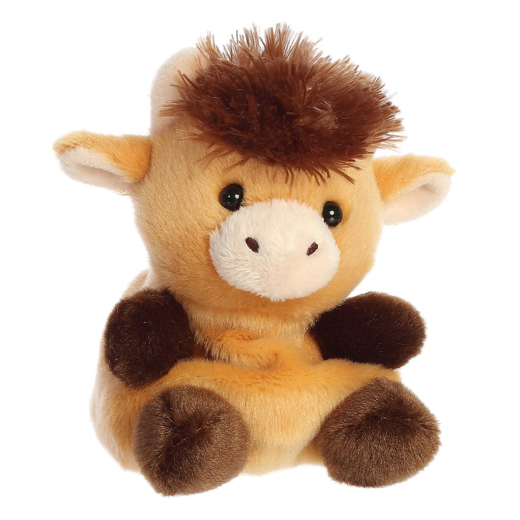 Hubert Highland Cow Palm Pals plush view 2
