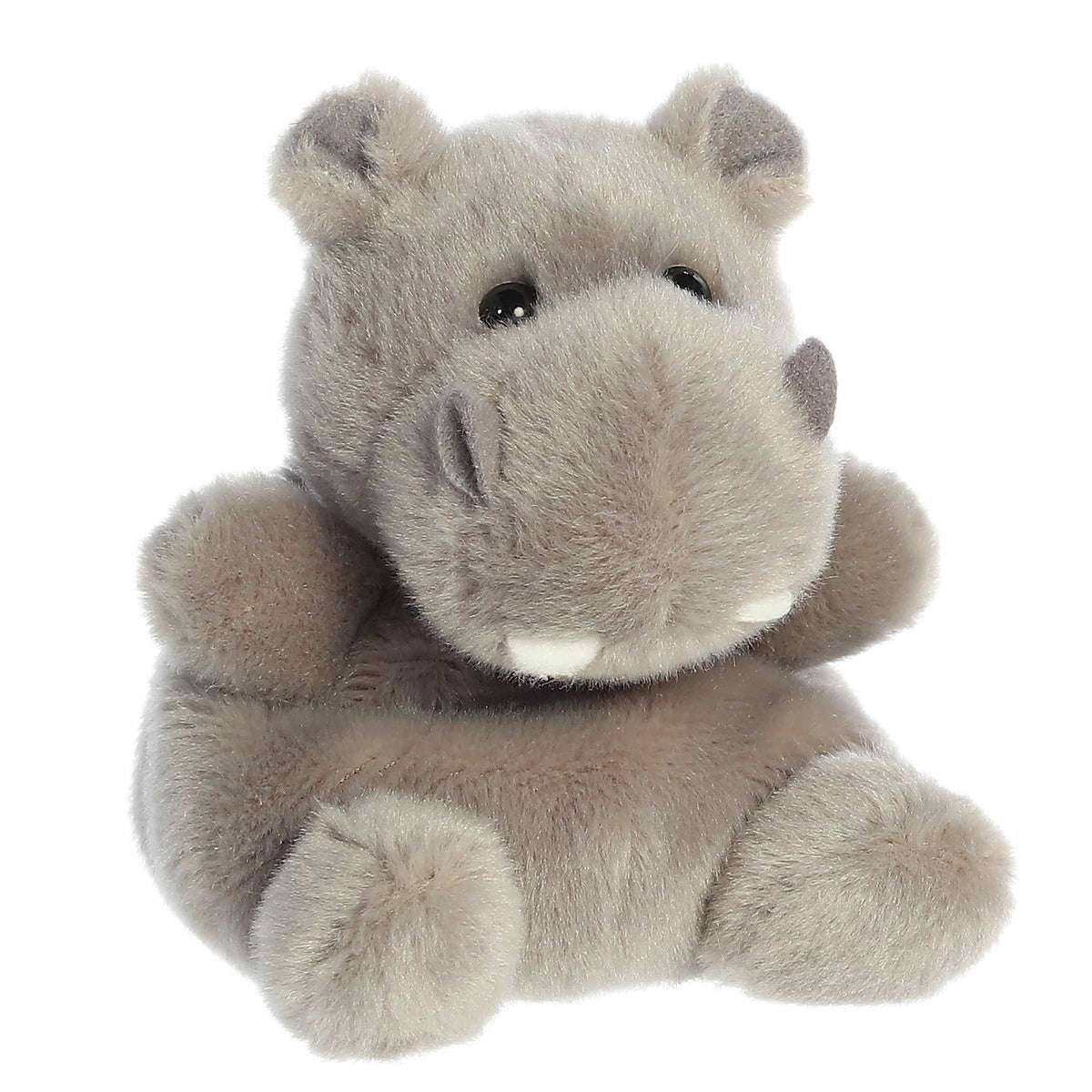 Hunk Hippo Palm Pals plush view 2