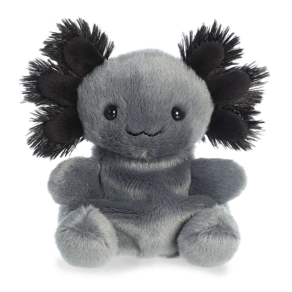 Aurora Palm Pals Onyx Axolotl 5 inch Plush Stuffed Animal Toy #33875