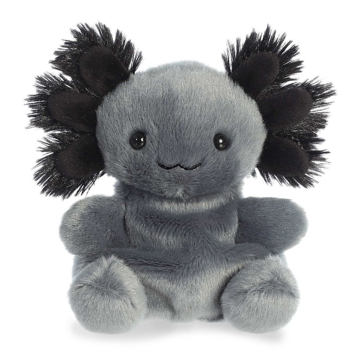 Aurora Palm Pals Onyx Axolotl 5 inch Plush Stuffed Animal Toy #33875
