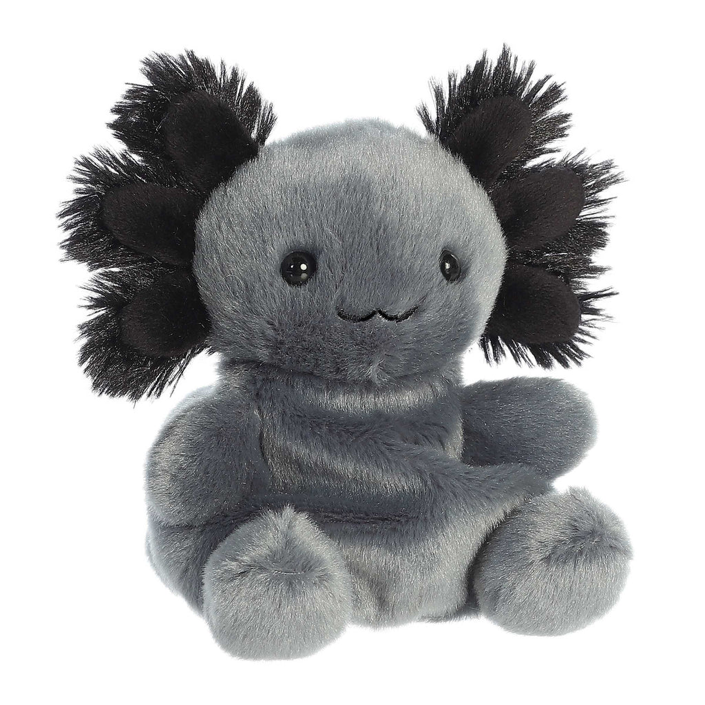 Onyx Axolotl Palm Pals plush view 2