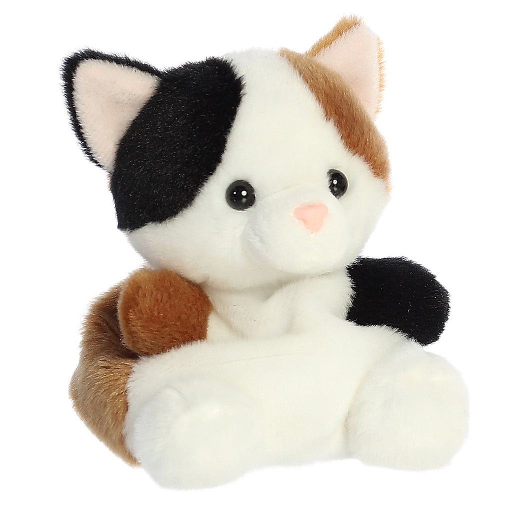 Peebs Calico Cat Palm Pals plush view 2
