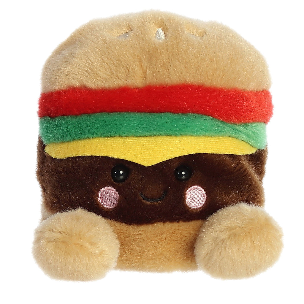 Aurora Palm Pals Charles Cheeseburger 5 inch Plush Stuffed Animal Toy #33881