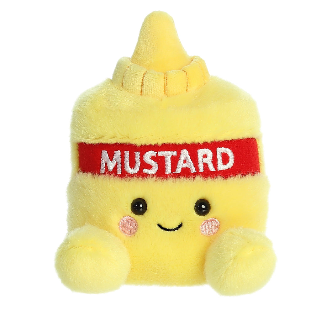 Aurora Palm Pals Newton Mustard 5 inch Plush Stuffed Animal Toy #33884
