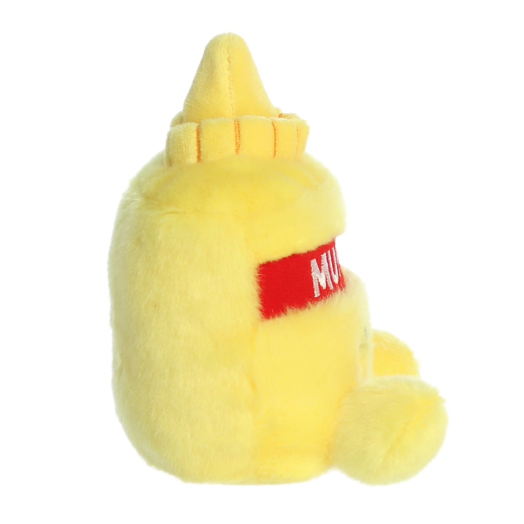 Newton Mustard Palm Pals plush view 3