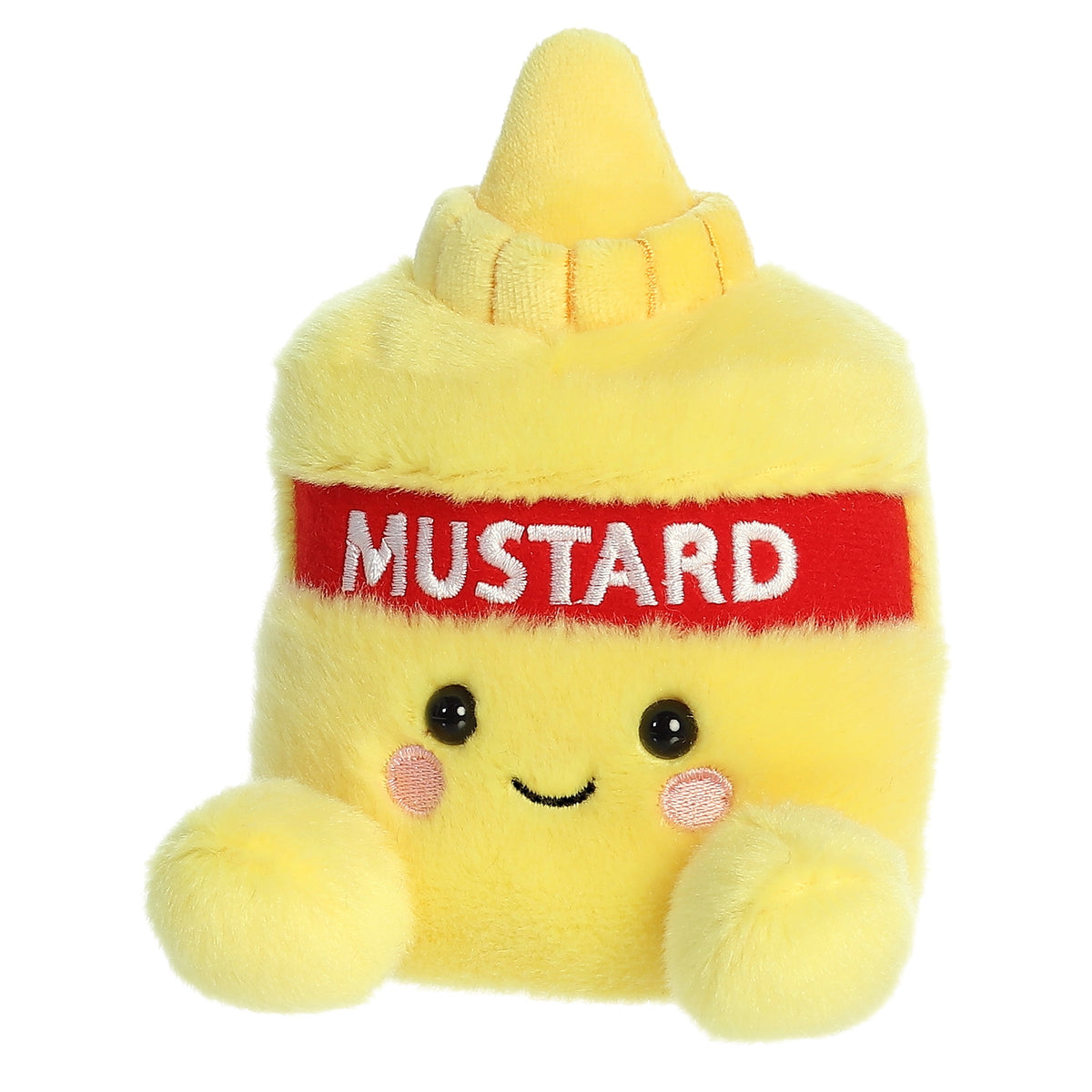Newton Mustard Palm Pals plush view 5