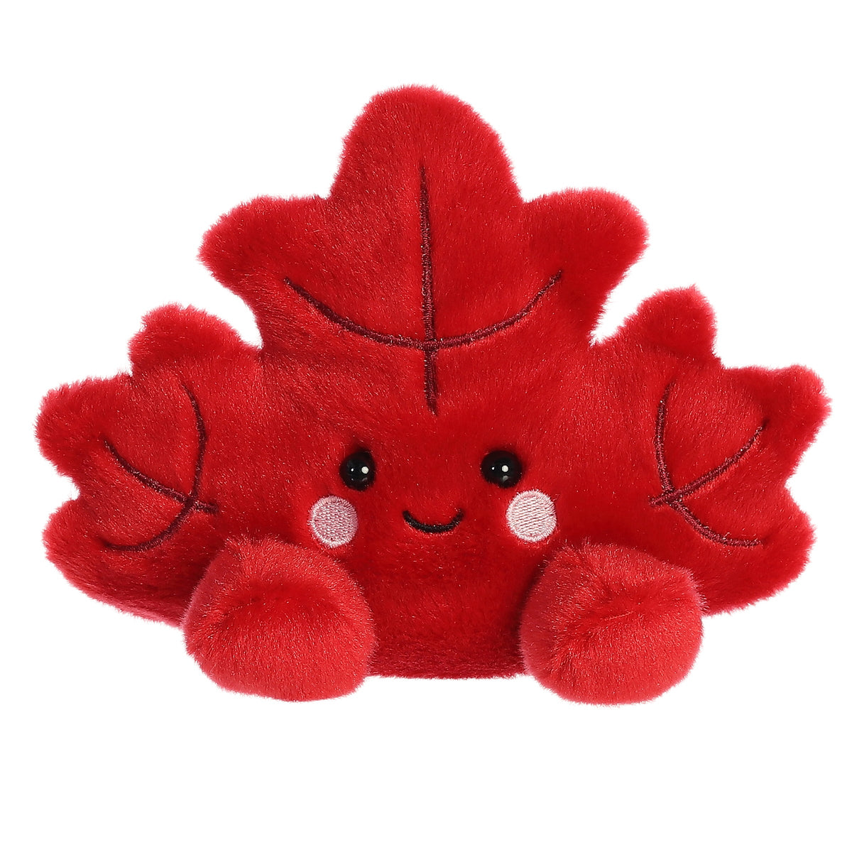 Aurora Palm Pals Fall Maple Leaf 5 inch Plush Stuffed Animal Toy #33897