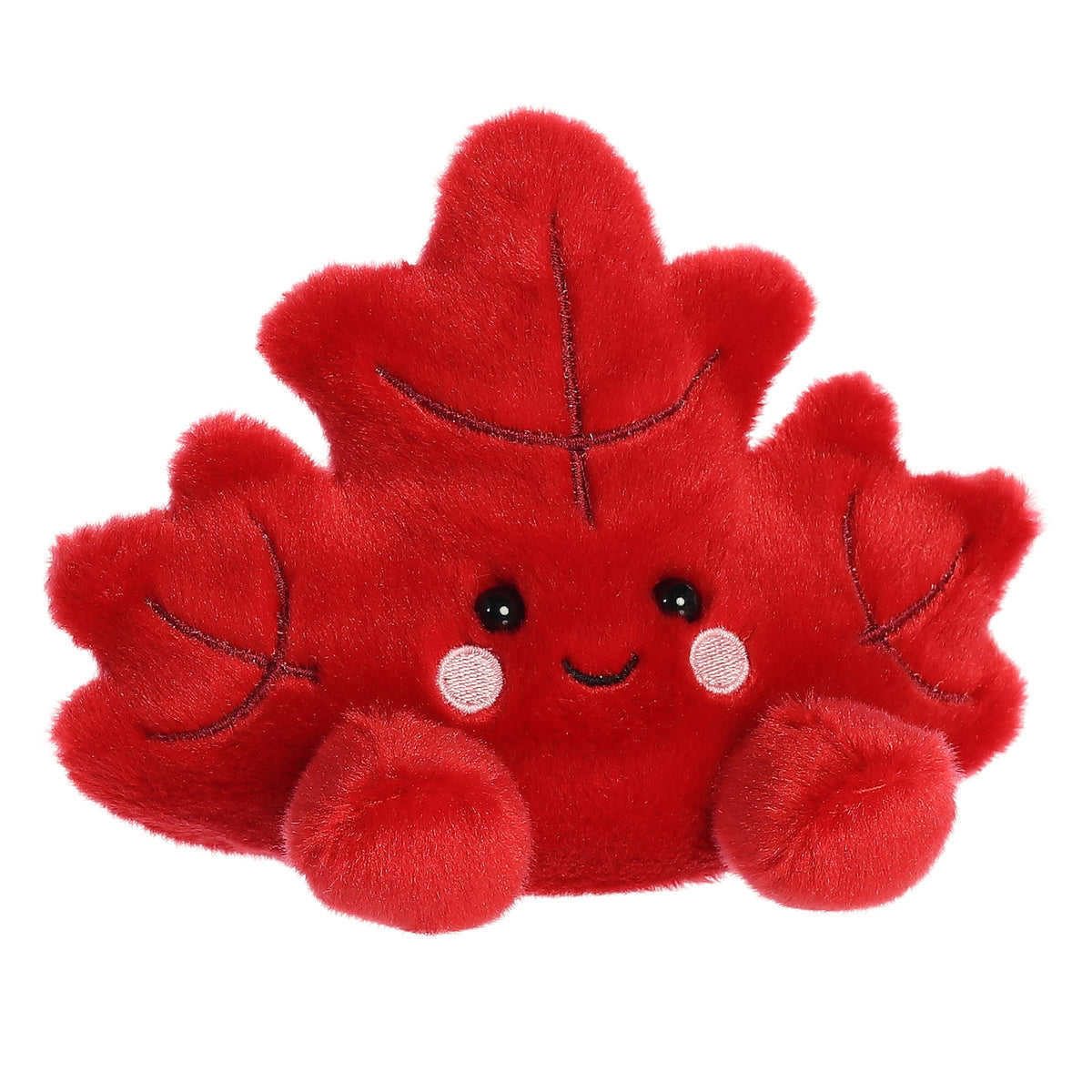 Fall Maple Leaf Palm Pals plush view 2