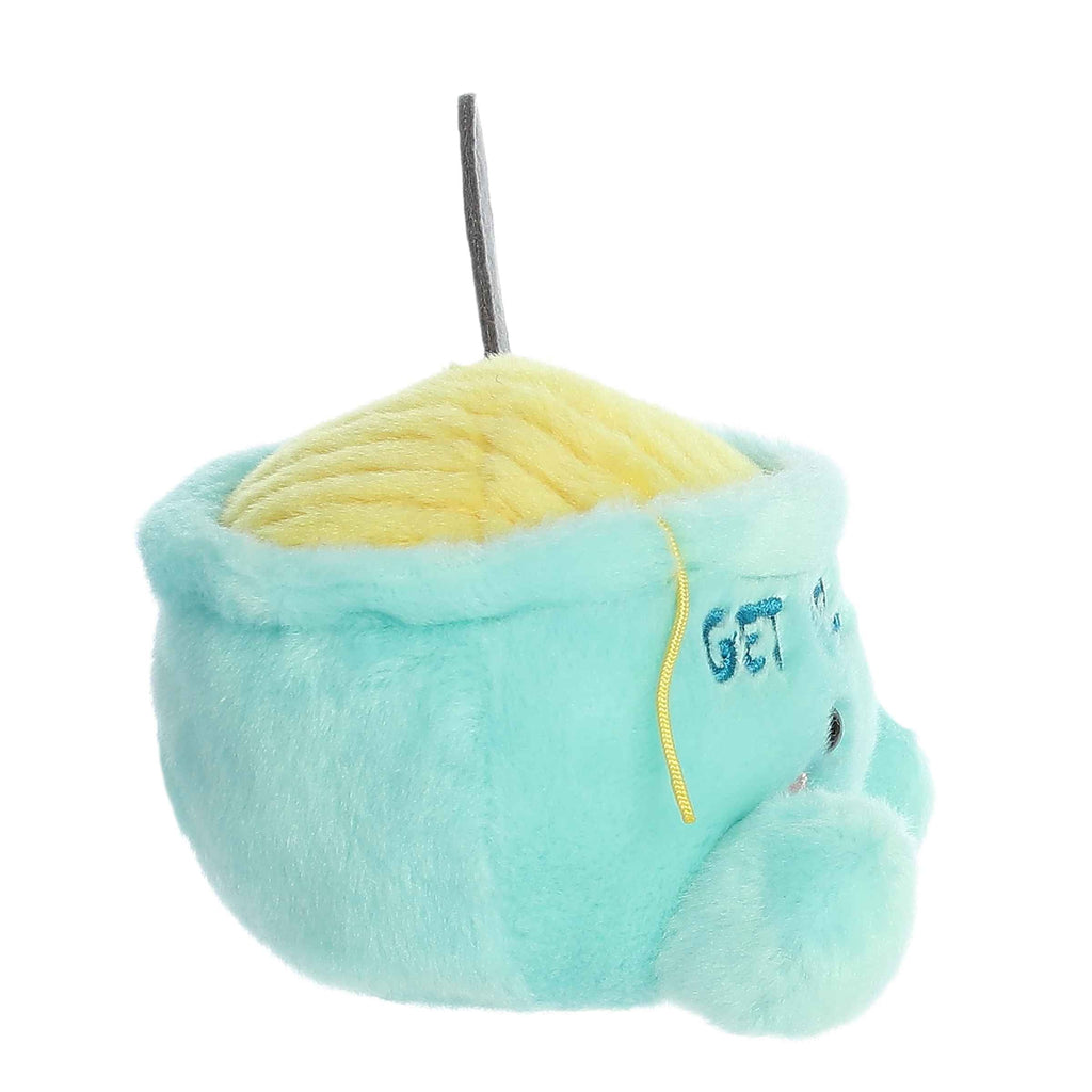 Welly Chicken Soup Palm Pals plush view 3