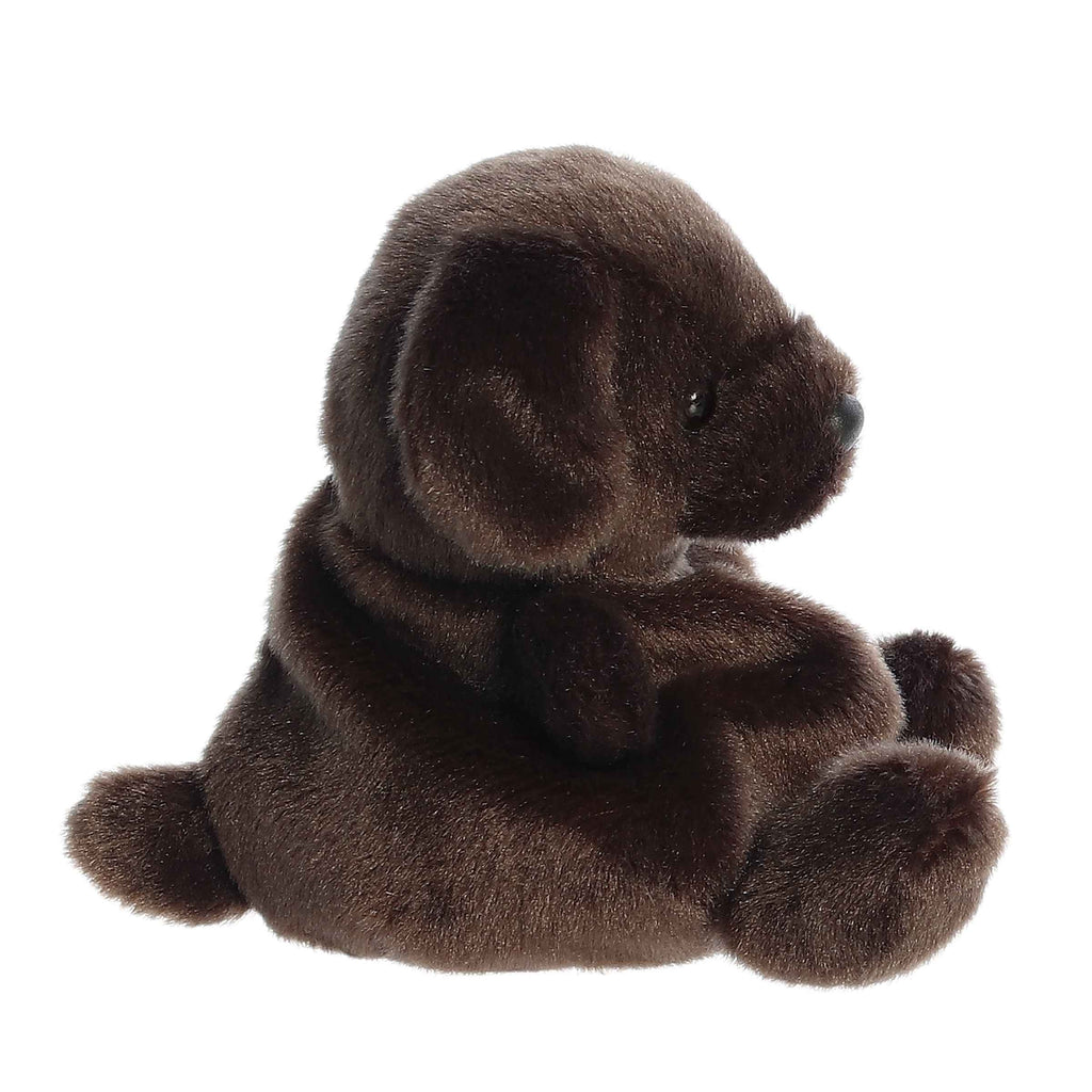 Sienna Chocolate Lab Palm Pals plush view 3