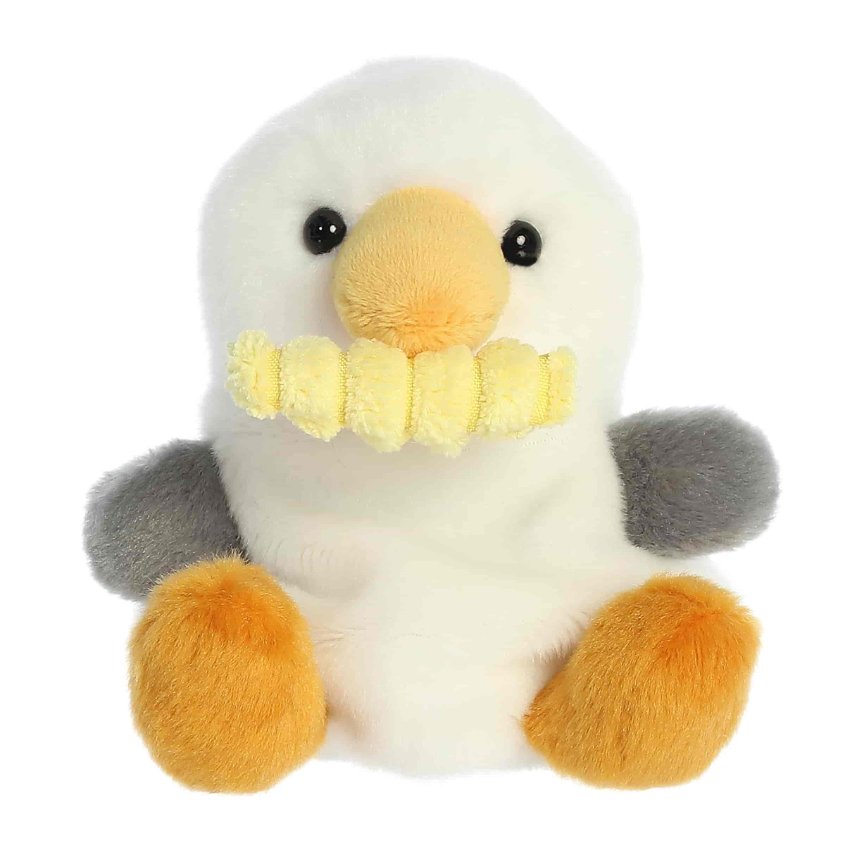 Aurora Palm Pals Buoy Seagull with Fry 5 inch Plush Stuffed Animal Toy #33911