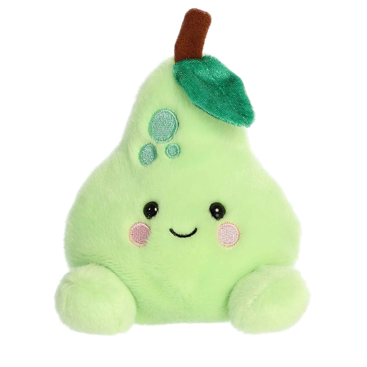 Aurora Palm Pals Bartlett Pear 5 inch Plush Stuffed Animal Toy #33912